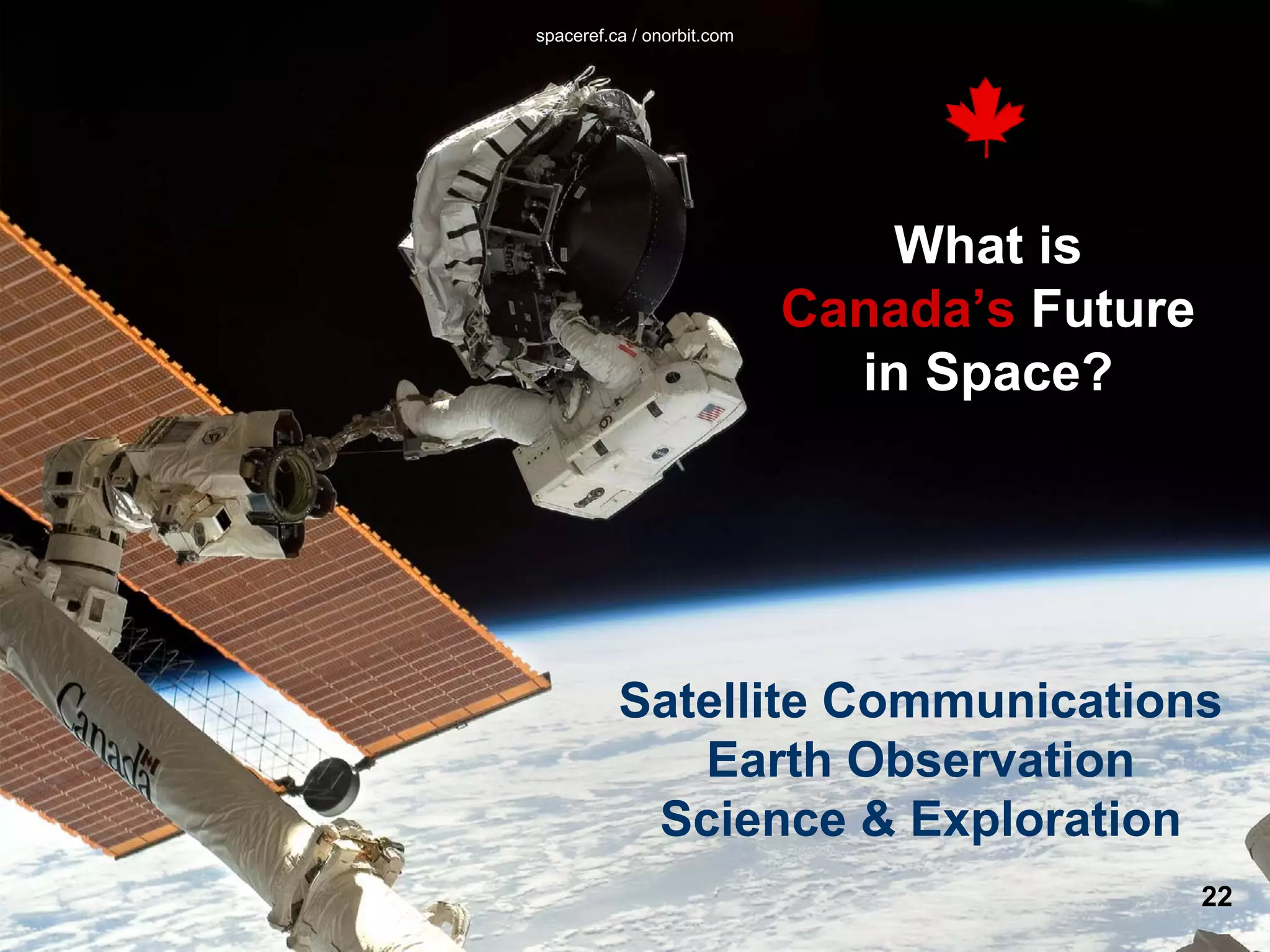 The Future of Canada in Space