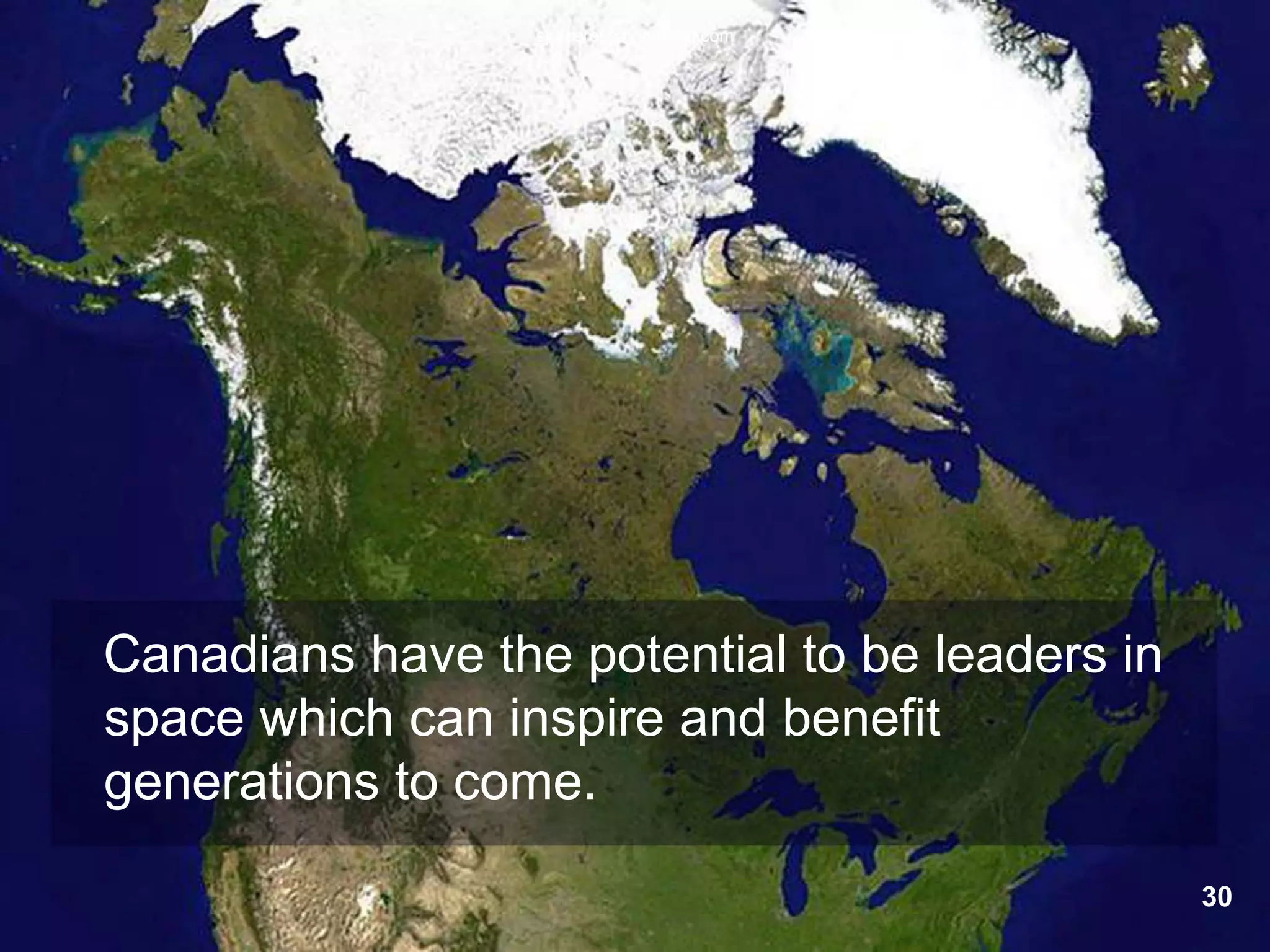 The Future of Canada in Space