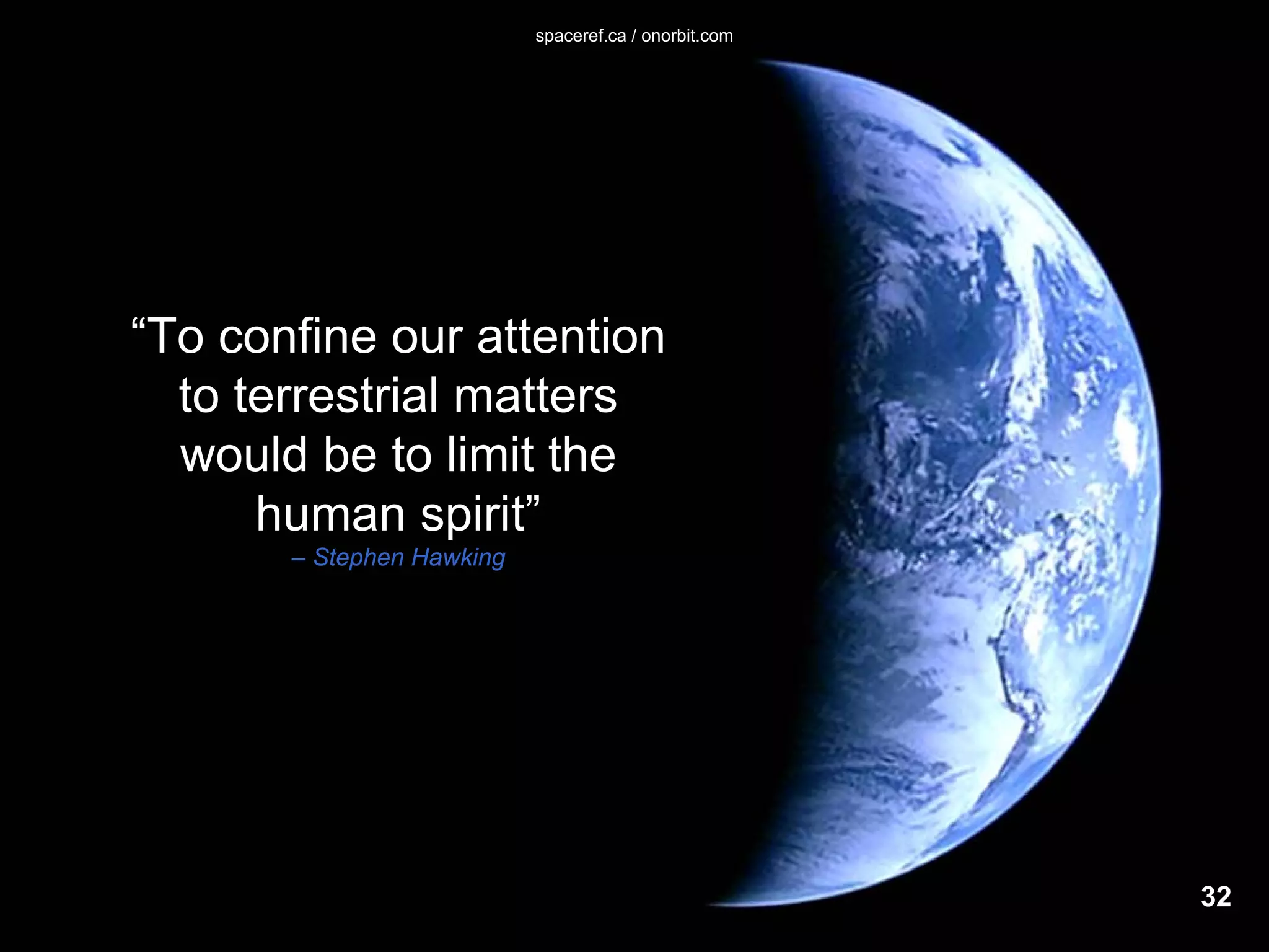 The Future of Canada in Space