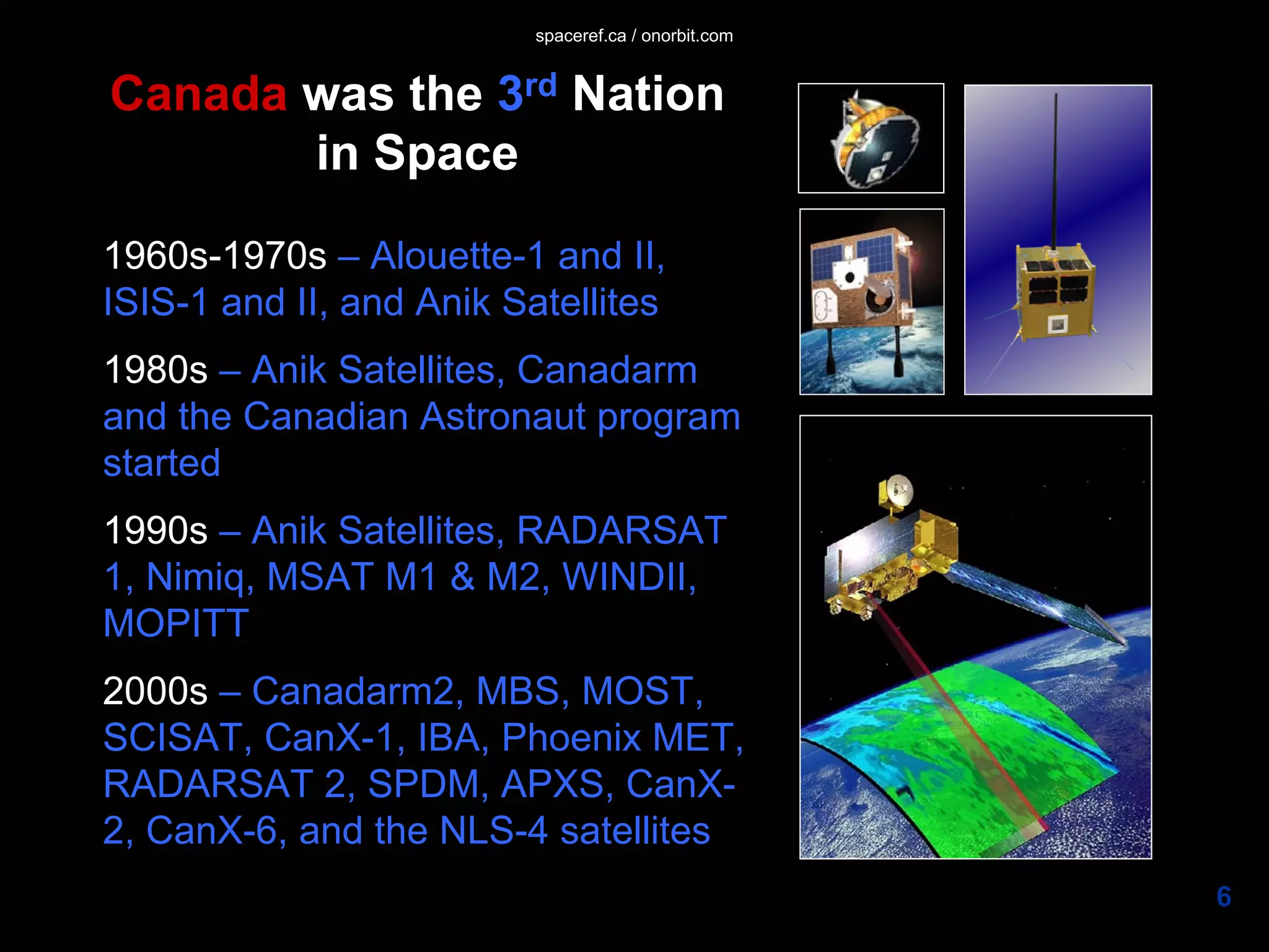 The Future of Canada in Space