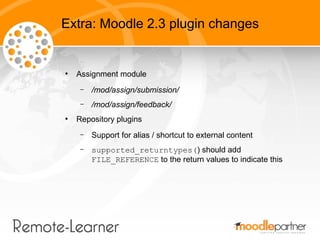 Moodle Development Best Pracitces | ODP