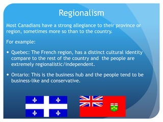 regionalism in canada