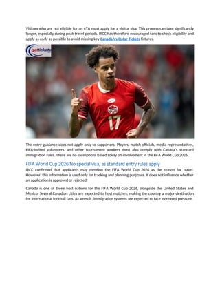 Canada outlines entry rules for visitors attending FIFA World Cup 2026.docx