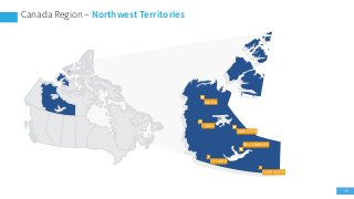 38
Canada Region – Northwest Territories
CARDSTON
YELLOWKNIFE
FORT SMITH
FT LIARD
CANOL
INUVIK
 