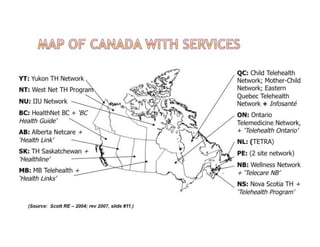 Canada Service Map