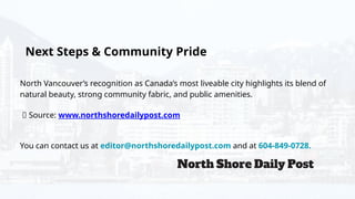 Canada’s Most Liveable City - www.northshoredailypost.com