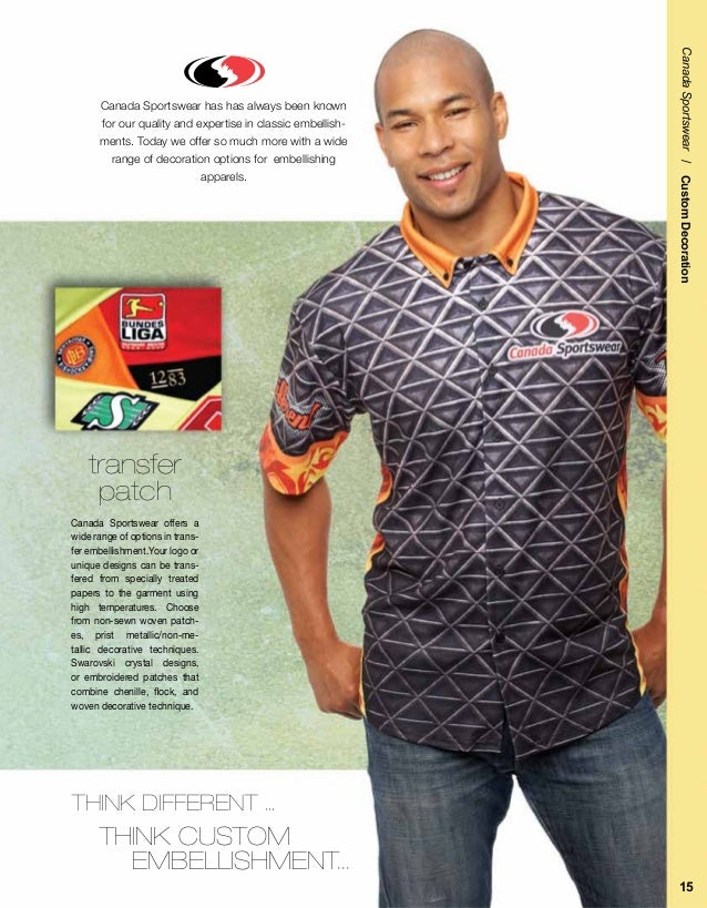 Canada Sportswear Catalogue