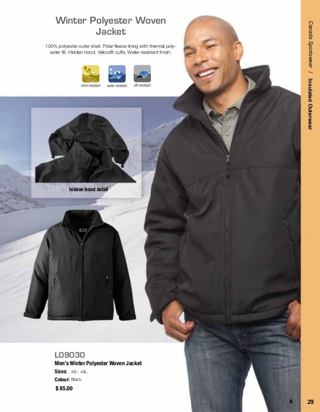 Canada Sportswear Catalogue