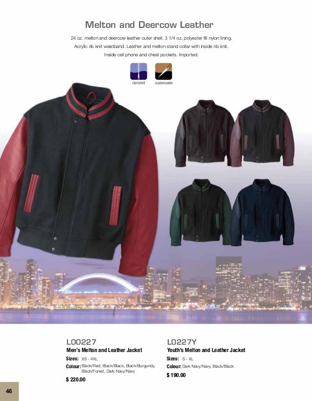 Canada Sportswear Catalogue
