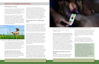 CIAT’s Partnership with Canada: Pathways to sustainable economic empowerment through food and nutrition security