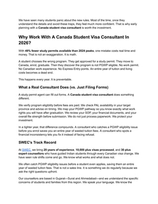 Pgwp Form Canada Student Visa 2026: New PGWP Rules & Key Changes Explained | PDF