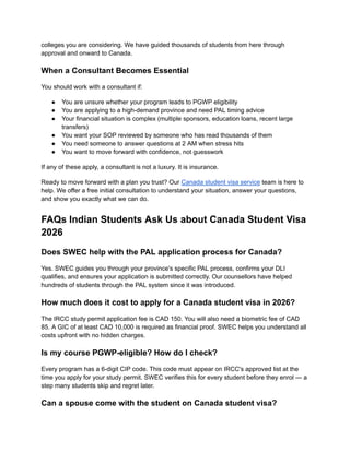 Pgwp Changes Canada Student Visa 2026: New PGWP Rules & Key Changes Explained | PDF
