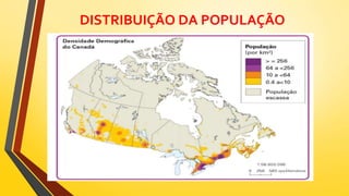 DISTRIBUIÇÃO DA POPULAÇÃO
 