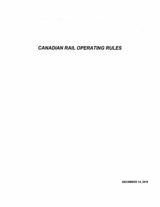 Canadian rail-operating-rules