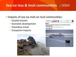 Climate change in Canada's Arctic: Impacts on Inuit communities and ...