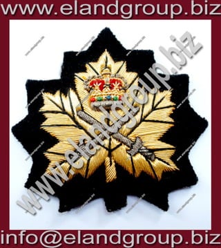 Canadian army cap badge