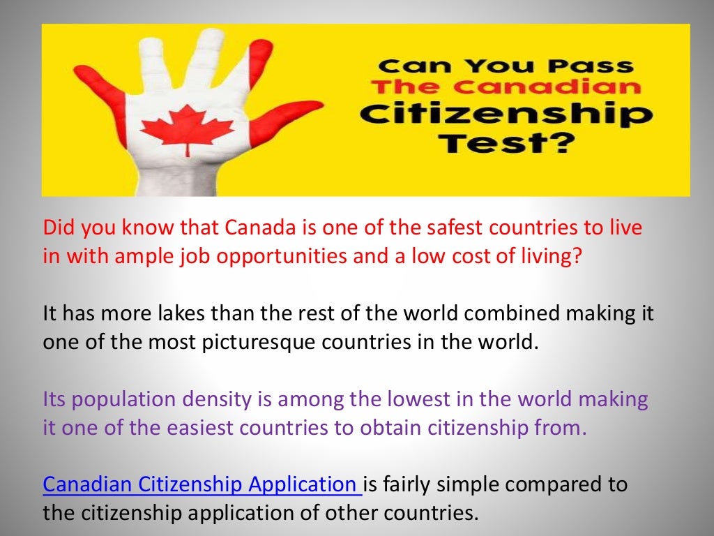 Canadian Citizenship Application All You Need