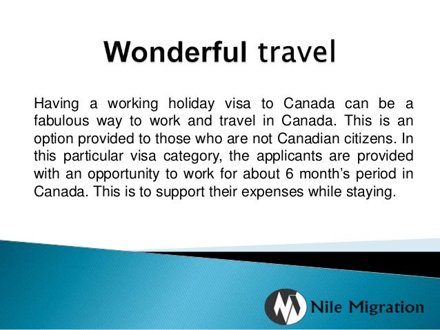 Canadian Holiday Visa for Australian Citizens