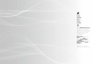 Presidente
Ing. Isaías Zapata Morán
Vicepresidente
Ing. Ramiro Barney Dussan
Tesorero
C.P. Abel Coello Quintanilla
Secretario
Ing. José Luis Gutiérrez Buces
Prosecretario
Ing. Juan Carlos López Abad




Elaborado por Editorial Armonía, S.A. de C.V.
Miembro de la Cámara Nacional de la Industria Editorial Mexicana,
oficinas generales: Río Balsas 101, Col. Cuauhtémoc, C.P.
06500 México, DF. Teléfono: 5442.9600 • Impreso en México
en EDAMSA, Av. Hidalgo 111, Col. Fracc. San Nicolás Tolentino,
Delegación Iztapalapa, C.P. 09850 México, D.F. Teléfono:
5443.4520 • Primera edición, Marzo 2012.
ISBN: 978-607-95838-0-4


Directora General: Lic. Liliana Moreno Gómez.
Edición: Leonora del Campo Díaz,
María Cristina Mendoza Alcázar. Diseño: Fernando
Navarro Orozco. Coordinadora gráfica: Estela
Núñez. Fotografía: Javier Melo y Enrique Noriega.
Servicios fotográficos: Thinkstock y Getty Images.
Ilustraciones: Romeo Valencia. Dirección
Comercial: Carlos Ostos.


D.R. EASA
Prohibida la reproducción total o parcial de esta obra sin
autorización previa, por escrito, de Editorial Armonía, S.A. de C.V.
 