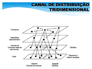 CANAL DE DISTRIBUIÇÃO
TRIDIMENSIONAL
 
