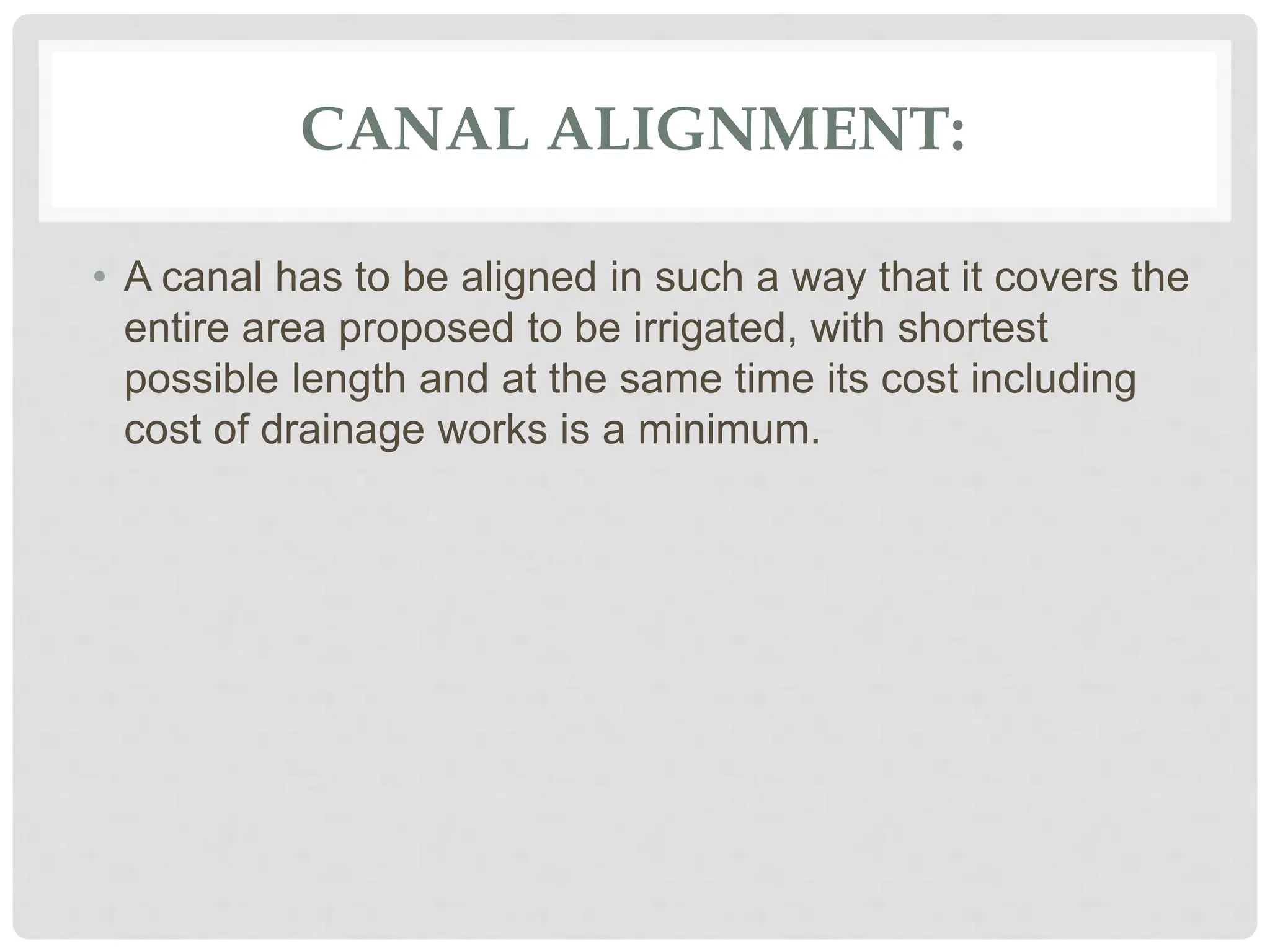 Channel Alignment CANAL ALIGNMENT.pptx