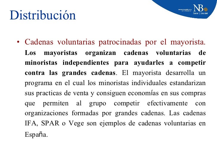 cadenas voluntarias patrocinadas por el mayoristas ejemplo canales cadenas voluntarias patrocinadas por el mayoristas ejemplo canales