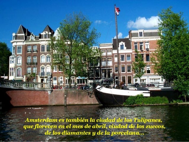 HOLANDA AMSTERDAM CANALES
