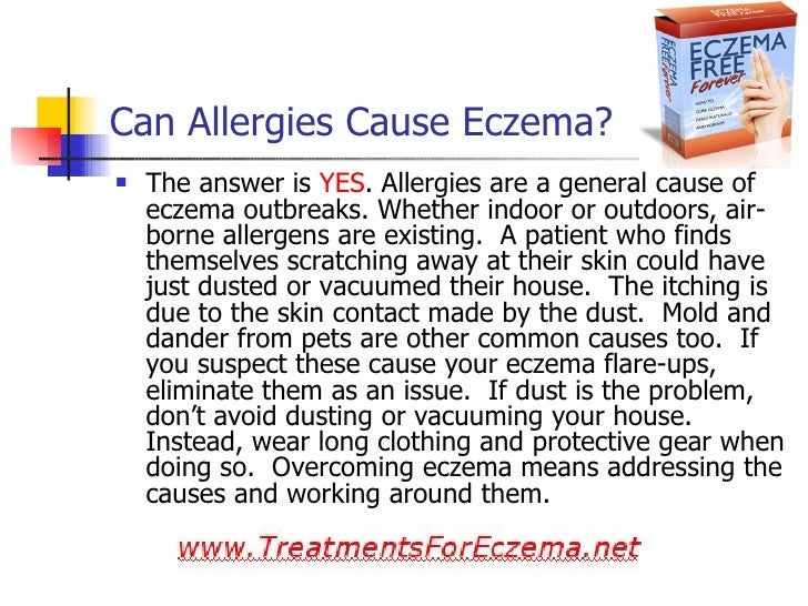 Can Allergies Cause Eczema?