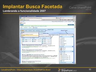 ImplantarBuscaFacetadaLembrando a funcionalidade 2007