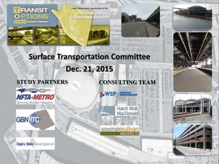 CONSULTING TEAMSTUDY PARTNERS
Surface Transportation Committee
Dec. 21, 2015
 