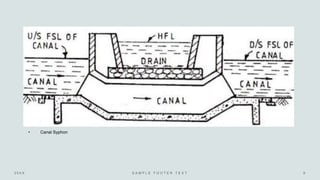 Canal Syphon pptx