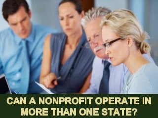 Can a Non-Profit Operate in More than One State?
