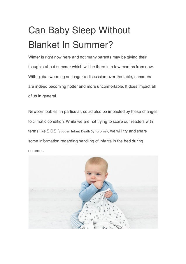 how to dress baby for bed in summer