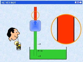 P = 0
+ P
- P
SỰ SỦI BỌT
 