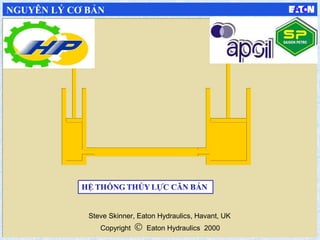 NGUYÊN LÝ CƠ BẢN
Copyright © Eaton Hydraulics 2000
Steve Skinner, Eaton Hydraulics, Havant, UK
 