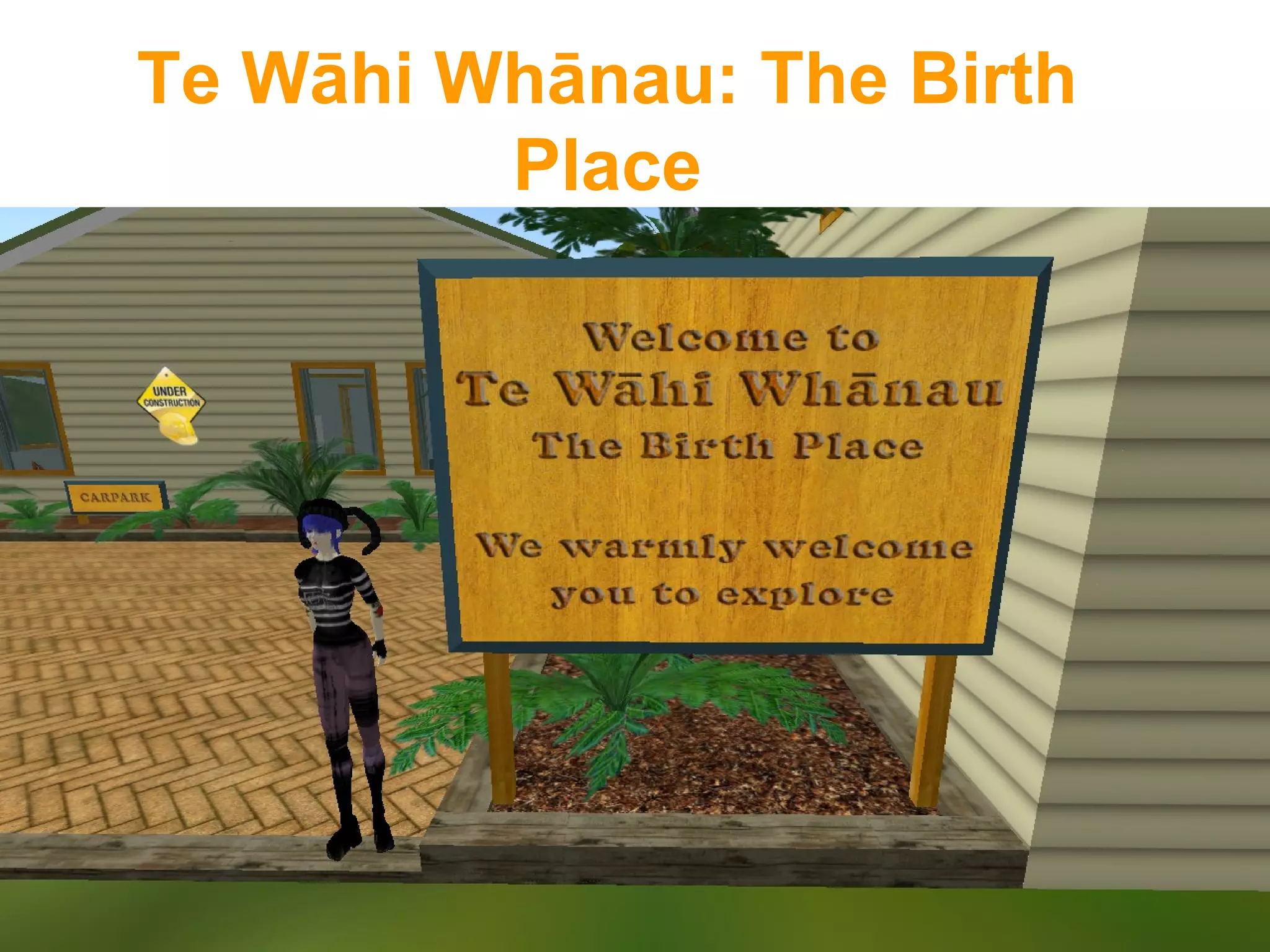 Te Wāhi Whānau: The Birth Place 