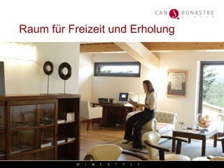 Raum für Freizeit und Erholung 