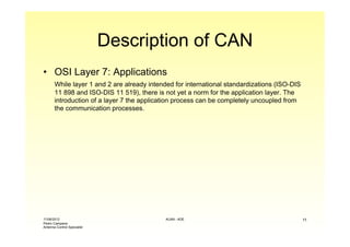 Can Bus communication Protocol | PDF
