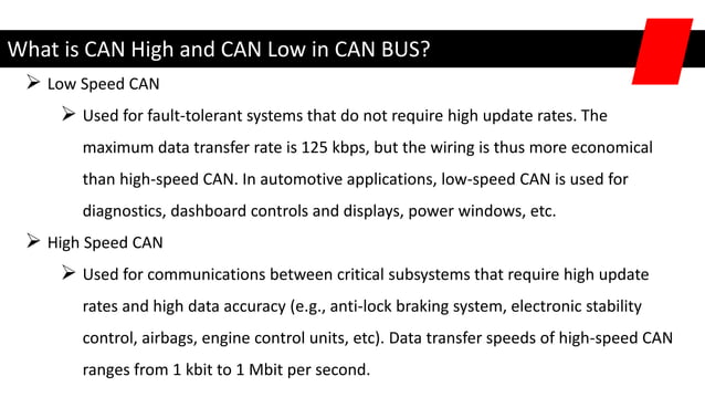 Can bus and vehicle modules | PPTX | Computer Networking | Computing