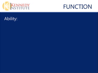 FUNCTION
Ability:
 