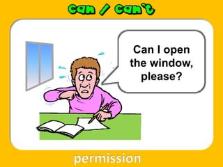 permission
Can I open
the window,
please?
 
