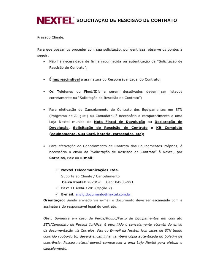 Cancelamento proprio