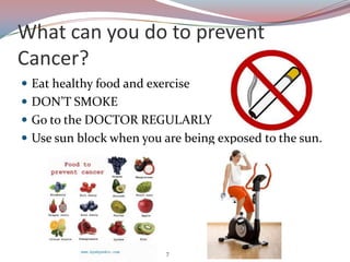 Avoid Cancer Cancer | PPTX