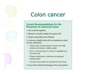 Colon cancer

 