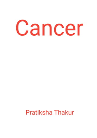 Cancer 