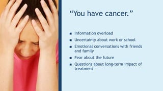 Caring for You: The Mental & Emotional Toll of Survivorship | PPT