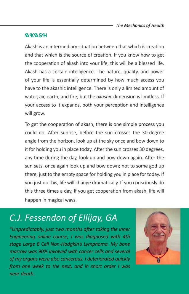 Cancer ayogicperspective by sadhguru