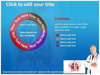 Lung Cancer PowerPoint Template