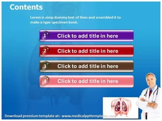Lung Cancer PowerPoint Template