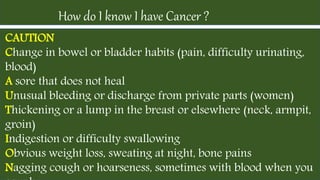 Cancer - ppt 2nd part